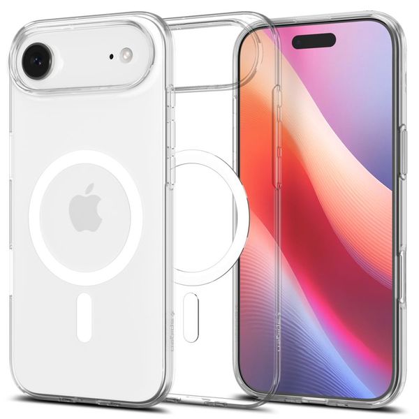 Puzdro Spigen Liquid Crystal Mag Magsafe pre iPhone 17 Air číre/biele