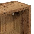 vidaXL Kúpeľňová nástenná skriňa Staré drevo 30 x 16 x 62,5 cm