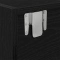 vidaXL TV stolíky 2 ks dub čierne 60x31x25,5 cm kompozitné drevo