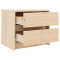 vidaXL Nočný stolík 40x31x35,5 cm masívne borovicové drevo