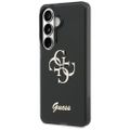 Obal Guess IML Big Metal 4G Script pre Samsung Galaxy S26 čierny