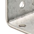 vidaXL Uhlové konzoly 150 ks 2 mm 30x25x30 mm pozinkovaná oceľ
