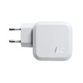Green Cell CHARGC08W PowerGan 65W nabíjačka (2x USB-C, 1x USB-A), biela