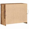 vidaXL LED komoda Hnedá 81 x 37 x 66,5 cm Kompozitné drevo