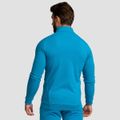 Mikina so zipsom Limitless Aquamarine - GymBeam, veľkosť S, veľkosť oblečenia S