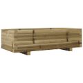 vidaXL Záhradný kvetináč 90x40x26,5 cm impregnovaná borovica