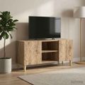 vidaXL TV skrinka 102 x 34,5 x 50 cm Dub artisan Kompozitné drevo