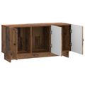 vidaXL TV skrinka 99 x 34,5 x 50 cm Staré drevo Kompozitné drevo