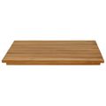 vidaXL Vrchná doska 60 x 60 x 3,5 cm Štvorcový Husté teakové drevo