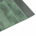 vidaXL Obdĺžniková dlažba 10 ks Tmavozelená 29 x 23 x 0,08 cm