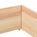 vidaXL Paletové ohrádky 2 ks 150x100 cm borovicový masív