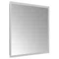 vidaXL Zrkadlo do kúpeľne s LED Priehľadná 40 x 40 cm tvrdené sklo