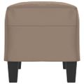 vidaXL Lavica sivohnedá 70x35x41 cm látka z mikrovlákna