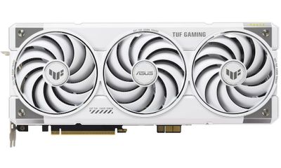 ASUS GeForce TUF RTX5070TI O16G BTF WHITE / 16GB GDDR7 / PCI-E / 3xDP / 2x HDMI Grafická karta, 16GB GDDR7, PCIe 5.0, NVIDIA Blackwell, BTF, Axial-Tech, DLSS 4, OC Edition, bílá