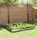vidaXL Slimákové zábrany 12 ks 100 x 3,5 x 25 cm Nerezová oceľ