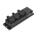 ORNO OR-AE-13166 zásuvka odolná gumená, 3x 230V, IP44