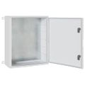 vidaXL Ovládacia skriňa Sivá 57 x 23 x 60 cm ABS plast