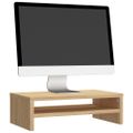 vidaXL Stojan na monitor, dub sonoma 42x24x13 cm, kompozitné drevo
