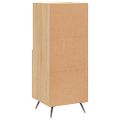 vidaXL Komoda dub sonoma 34,5x34x90 cm spracované drevo