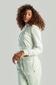 Dámska mikina Essential Cropped Hoodie Moon Grey - STRIX, veľkosť XS, veľkosť oblečenia XS
