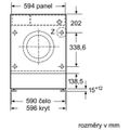 SIEMENS Vstavaná práčka WI14W542EU
