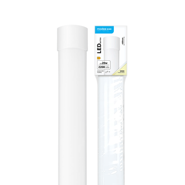 Modee svietidlo Batten LED 20W 600mm IP20 2200lm neutrálna biela (ML-BL600-20W4000K)
