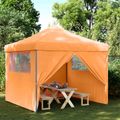 vidaXL Párty stan 292 x 292 x 315 cm Oranžová Oxfordská látka
