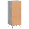 vidaXL Komoda sivý dub sonoma 34,5x34x90 cm spracované drevo