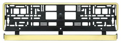 Podložka pod SPZ GOLD STRIP