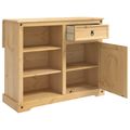 vidaXL Kuchynský ostrovný set 2 ks Medový vosk 112 x 70 x 91,5 cm