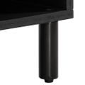 vidaXL TV skrinka 100x33x46 cm, mangový masív