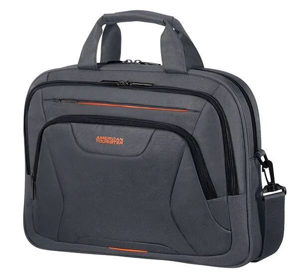 American Tourister AT WORK LAPTOP BAG 15.6'' Black/Orange