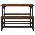 vidaXL Konferenčný stolík hnedý dub 100x50,5x40 cm kompozitné drevo