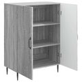 vidaXL Servírovacia skriňa Sivá sonoma 66 x 34,5 x 89,5 cm