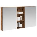 vidaXL Set kabinetov do kúpeľne 3 ks 130 x 14,5 x 70 cm