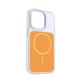 Puzdro Etteri Hidden Pearl pre iPhone 14 Pro 6,1" oranžové