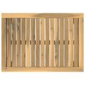vidaXL Konferenčný stolík Biela 50 x 68,5 x 36 cm Pevné akáciové drevo
