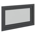 vidaXL Otočné a sklopné okno do suterénu RISOR 100 x 70 cm PVC a sklo
