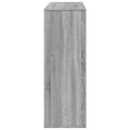 vidaXL Knižnica/deliaca stena sivá sonoma 100x33x94,5 cm