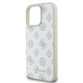 Puzdro Guess pre iPhone 16 Pro Max 6,9" GUHMP16XPGPYSH Peony Script Logo biel MagSafe