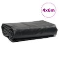 vidaXL Celta antracitová 4x6 m 650 g/m²