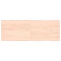 vidaXL Stolová doska 140x50x(2-4) cm neošetrený masív živé hrany