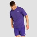 Tričko Oversized Limitless Royal - GymBeam, veľkosť XL