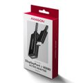 AXAGON RVD-HI20N, DisplayPort -> HDMI 2.0b redukcia / adaptér, 4K/60Hz Adaptér, DisplayPort 1.2a (M) na HDMI 2.0b (F), 4K/60Hz, HDCP 2.2, 0,15m, čierny