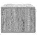 vidaXL Nástenná TV skrinka 78,5 x 41 x 30 cm Sivý Sonoma