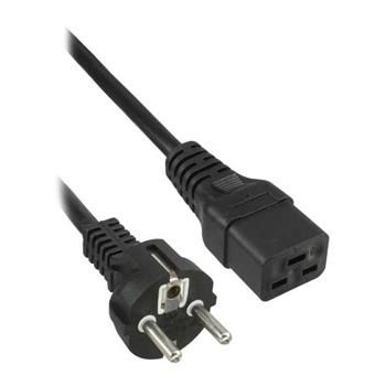 PremiumCord Kábel sieťový k počítaču 230V 16A 3m IEC 320 C19 konektor Kábel, napájací, 230V, prípojný 16A, konektor IEC-320-C19, priama zástrčka Schuko, 3m, čierny