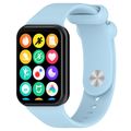 Silikónový remienok mi band 8 pro /m8 pro (4). svetlo modrý