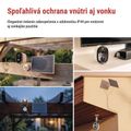 GoSmart Vonkajšia batériová kamera IP-1150 SNAP s WiFi a solárnym panelom