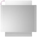 vidaXL LED kúpeľňové zrkadlo 60x80 cm