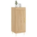 vidaXL Komoda dub sonoma 34,5x34x90 cm spracované drevo